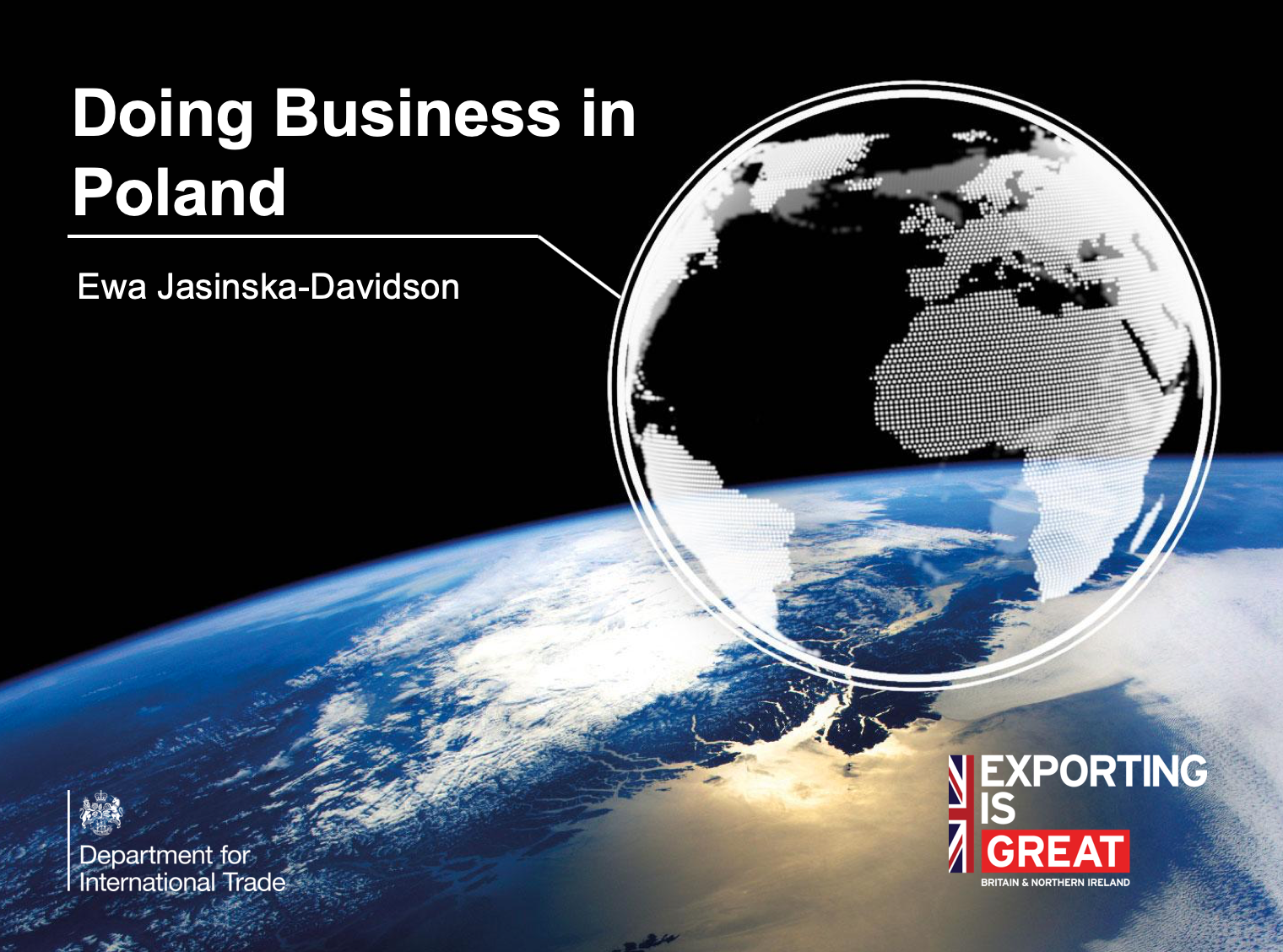 A guide to success; doing business in Poland Ewa JasinskaDavidson